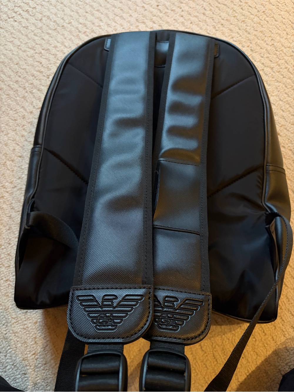 Armani Leather Backpack - Picture 3 of 6